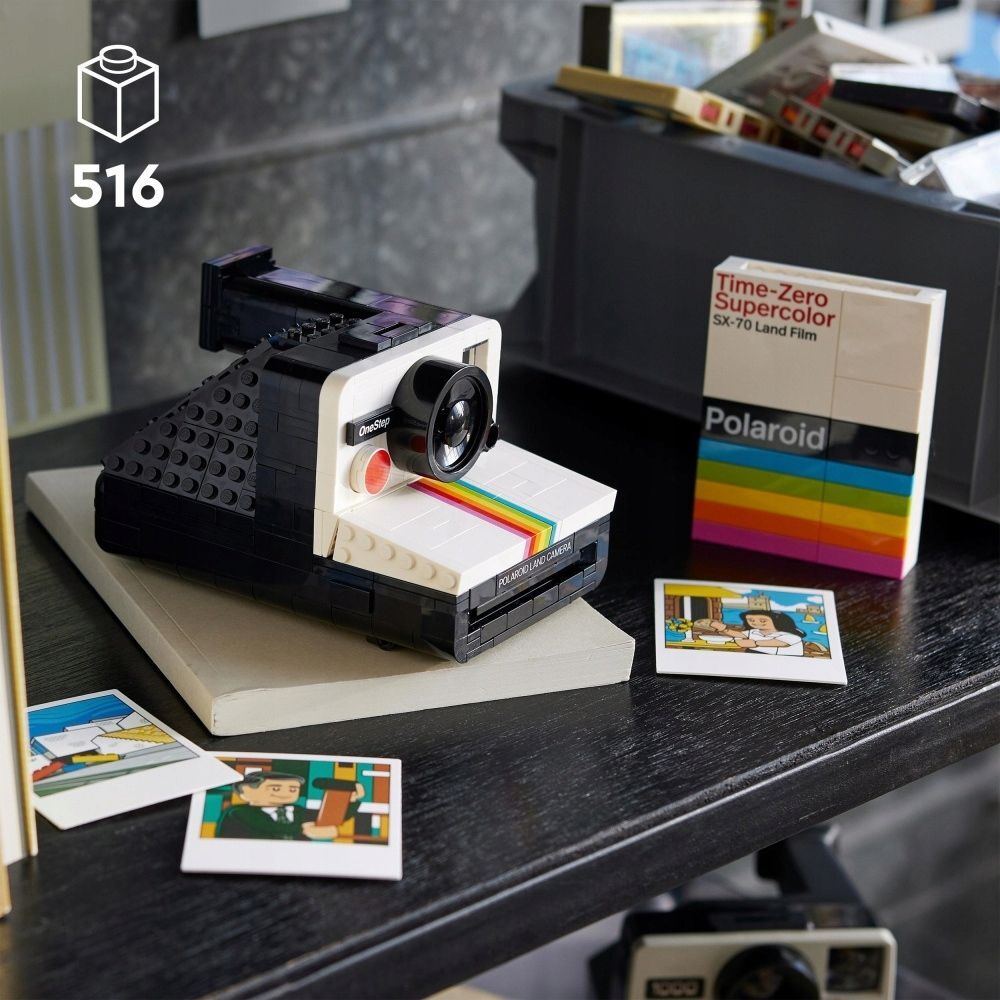 Конструктор LEGO Ideas - Камера Polaroid OneStep SX-70 - Лего Идеи 21345  купить в Москве | Доставка по России.