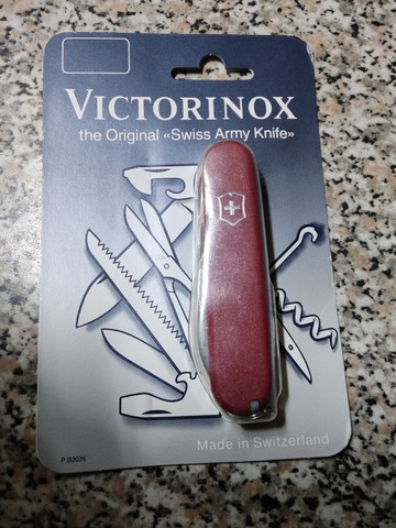 Нож складной Victorinox Huntsman EcoLine, 91 mm, Red (3.3713)