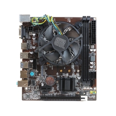 Материнская плата с процессором BaseTech H81M, Socket1150, i3-4160, mATX, Retail, Socket1150, Intel HD Graphics 4400, 2xDDR3, PCIe3.0, 1xM.2, GLAN, PS2, 6xUSB2, 4xUSB3, VGA, HDMI, кулер CPU (BT-H81M-4160)