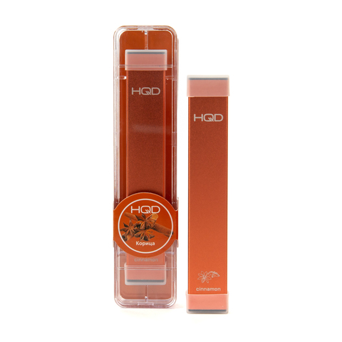 Одноразовая электронная сигарета HQD Ultra Stick Cinnamon (Корица) 1 шт