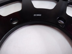 Диск тормозной передний на KAWASAKI  ZX 10R 1000 / SE / ABS  черный