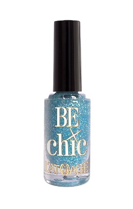 L’atuage Лак для ногтей BE CHIC  тон 709 нежно-голубые блестки 8,5мл