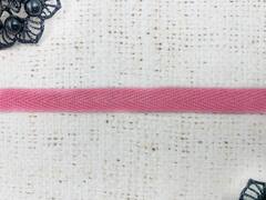 Лента киперная, хлопок, ш. 1 см, тёмно-розовый