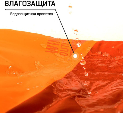 Картинка спальник Skully WQ-SB250 orange - 6