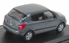 Skoda Fabia II 2007 Anthracite gray Met Abrex 1:43