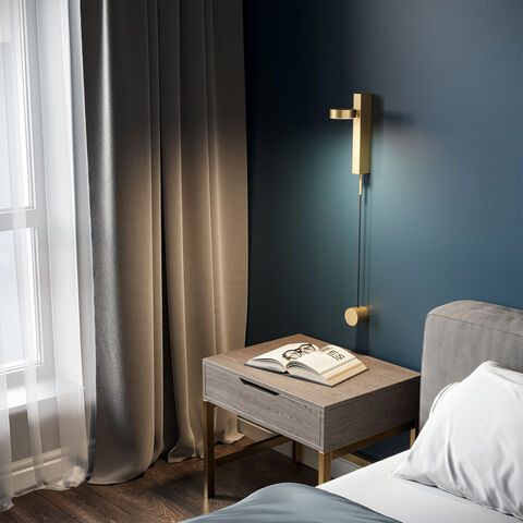 Настенный светодиодный светильник Elektrostandard Orco 40112/LED латунь