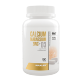 Кальций Магний Цинк + Витамин Д3, Calcium Magnesium Zinc + D3, Maxler, 90 таблеток 1