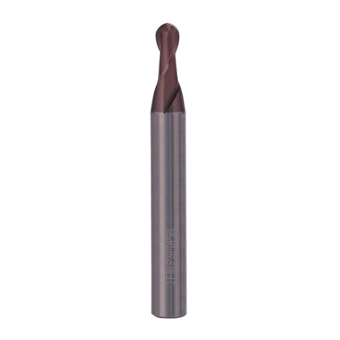 Фреза радиусная ц/х R0,5x1,0x50/2мм 2z P20 TiALN 55HRC d04 H-Tools 19969-010
