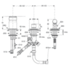 Смеситель на борт ванны Ideal Standard Tonic II A6349AA