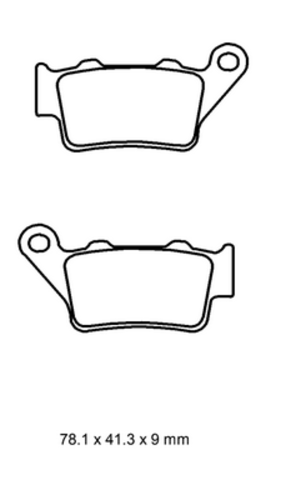 Колодки  G-brake   GM-07032S