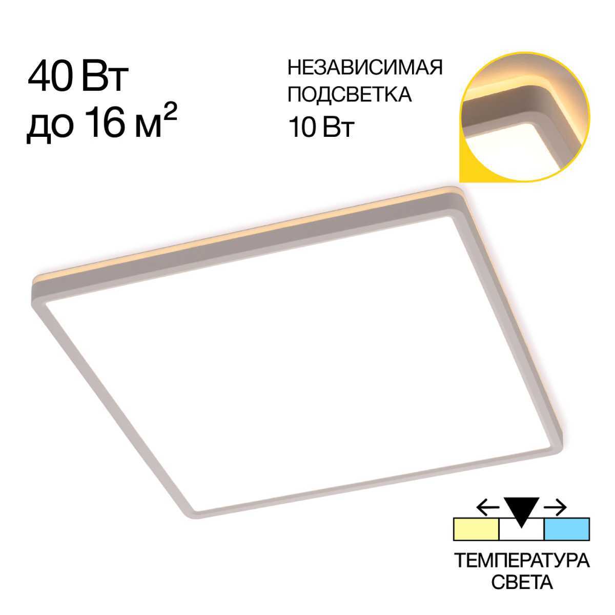 Потолочный светодиодный светильник Citilux Norma CL748K400