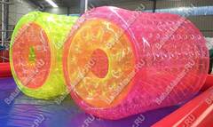 Аттракцион Водный роллер "Розовый закат" ПВХ 2.2*2*2 м