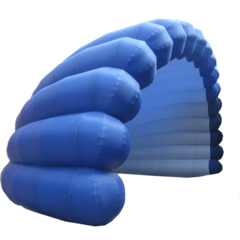 Надувная сцена " Синяя "