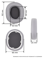 Амбушюры для наушников Corsair HS55, HS55 PRO, HS65