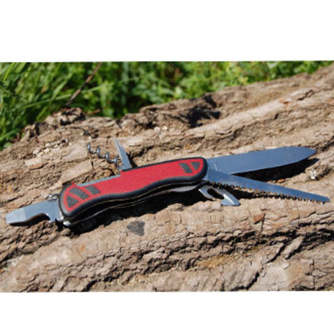 Нож складной Victorinox Forester Grip, 111 mm Red & Black (0.8361.C)