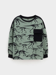 джемпер  для мальчика  КР 302773/хаки 5107 Н029 к612