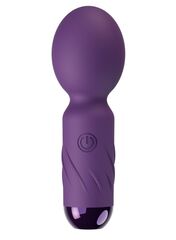 Мини-wand вибратор Secwell фиолетовый, 10 режимов вибрации