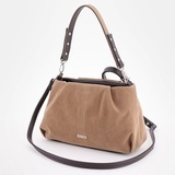 Сумка Саломея 204 эко-замша песочный