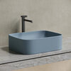 Ceramica Nova Element CN6052MHL Умывальник чаша накладная прямоугольная, 50.5x38, цвет: серо-голубой матовый