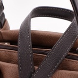 Сумка Саломея 607 македония миндаль + шоколад