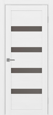 Турин_505.12.30 ЭКО-шпон Белый лёд-Панель/Бронза матовое