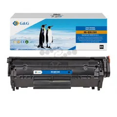 Картридж лазерный G&G GG-Q2612AX черный (3000стр.) для HP LJ 1010, 1012, 1015, 1018, 1020, 1022, 1022n, 1022nw, 3015, 3020
