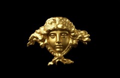 Силиконовый молд Маскарон №2030