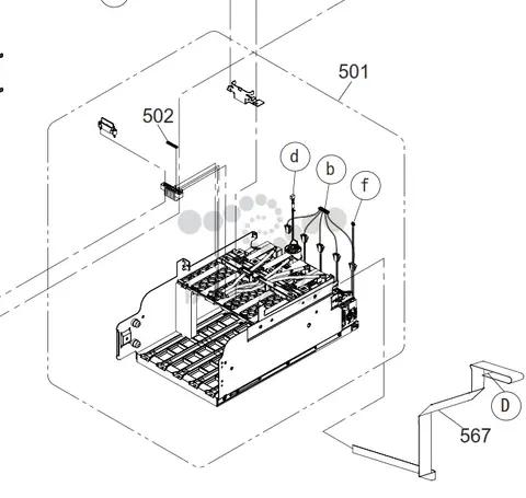 Каретка, держатель картриджей Epson Ink Cartridge (IC) Holder Assembly 1930599