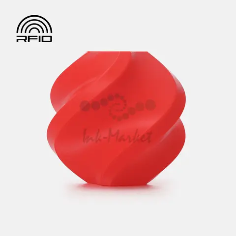Пластик для 3D-печати Bambu Lab PETG Basic, 1.75 мм, 1 кг, красный (Red), без катушки, G00-R00-1.75-1000-SPLFREE