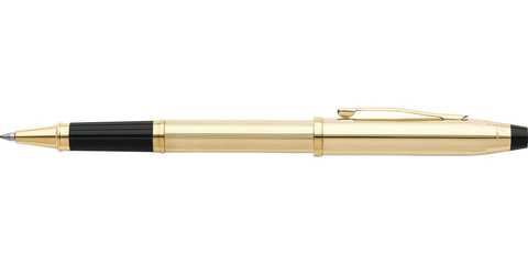 Ручка-роллер Cross Century II, 10 Karat Rolled Gold (4504)