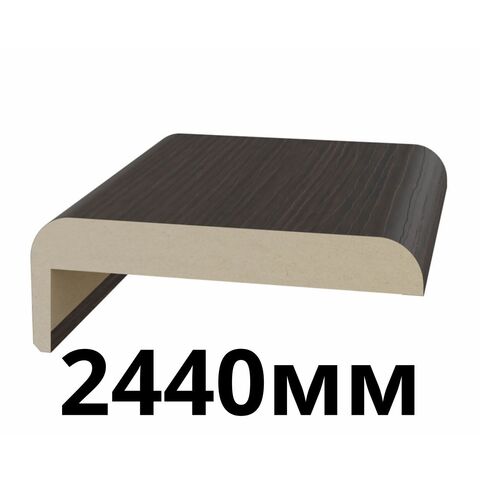 Наличник телескопический 75х10х2440мм экошпон Венге