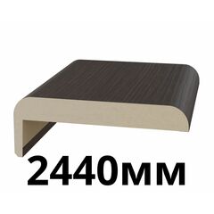 Наличник телескопический 75х10х2440мм экошпон Венге