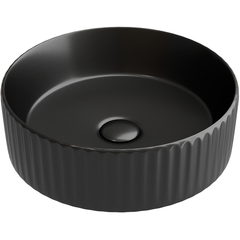 Ceramica Nova Element CN6057MB Умывальник чаша накладная круглая 360*360*115мм (цвет Чёрный Матовый) фото