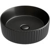 Ceramica Nova Element CN6057MB Умывальник чаша накладная круглая 360*360*115мм (цвет Чёрный Матовый)