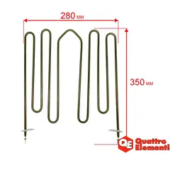 Термоэлемент QUATTRO ELEMENTI QE-15000 E (ТЭН 2500W) (640-445-016)