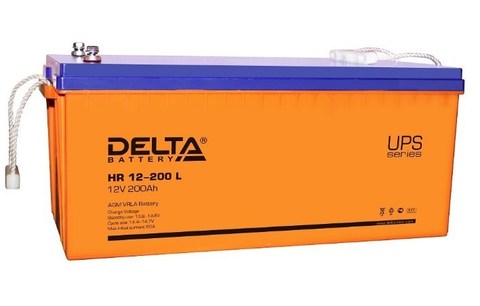 Аккумуляторная батарея Delta HR 12-200 L