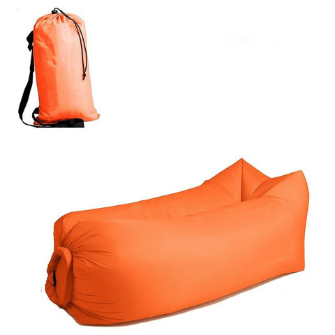 Картинка диван надувной Skully Sofa square shape orange - 3