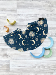 Двусторонний нагрудник Mjölk Солнце и Луна New