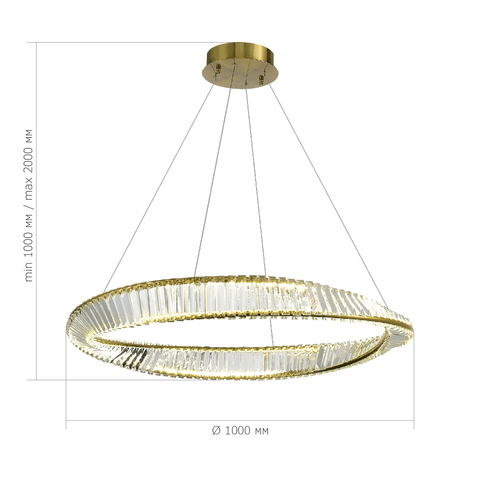 Светильник подвесной ST Luce Ritorto SL6204.321.01