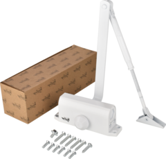 Дверной доводчик DD- 50W (белый)