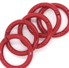 Кольцо-карабин металл для сумок, Ø 32 мм