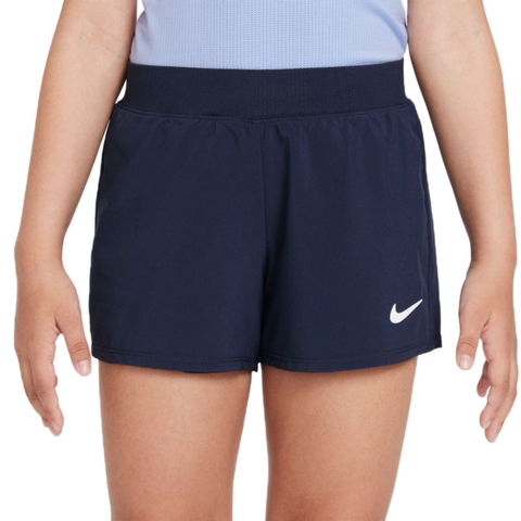 Шорты для девочек Nike Court Dri-Fit Victory Short G - obsidian/white