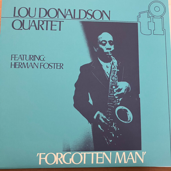 DONALDSON, LOU: Forgotten Man (Translucent Blue) (Винил)
