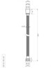 Cezares CZR-FMM-120-01 CZR-FMM-120-01 Гибкий шланг металлизированный, длина 1,2 м, хром