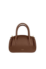 Сумка Yuzefi Oyster Mini Duffle - TOFFEE PEBBLE GRAINED LEATHER