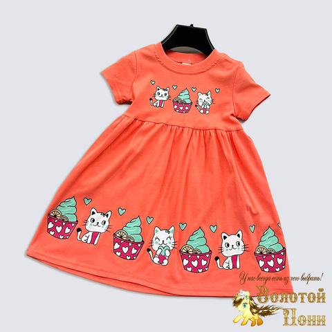 Платье хлопок (3-7) 250123-BB7006
