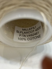 Хлопок 100% Millefili 450 экрю