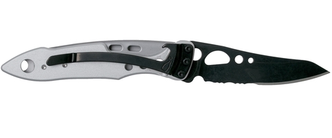 Нож перочинный Leatherman Skeletool Kbx серебристый/чёрный (832619)