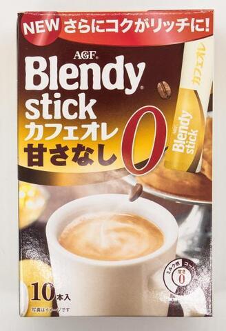 Кофе растворимый со сливками без сахара в стиках Blendy Stick 2 в 1 , 89 гр