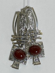 Фиона (серьги из серебра)